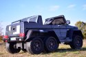 MEGA POJAZD- ORYGINALNY MERCEDES G63, NAPĘD 6X6, MIĘKKIE KOŁA, MIĘKKIE SIEDZENIE, SIEDZENIE DLA RODZICA, 12V 14AH/SX-1888