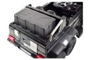 MEGA POJAZD- ORYGINALNY MERCEDES G63, NAPĘD 6X6, MIĘKKIE KOŁA, MIĘKKIE SIEDZENIE, SIEDZENIE DLA RODZICA, 12V 14AH/SX-1888