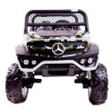 MERCEDES BENZ UNIMOG 4X4,12V14AH, AMORTYZATORY, MIĘKKIE KOŁA,MIĘKKIE SIEDZENIE SUPER OPCJA/UNIMOG
