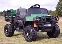 DZIP UTV Z DUŻĄ SKRZYNIĄ ZAŁADUNKOWĄ, MIĘKKIE KOŁA, MIĘKKIE SIEDZENIE/BDM0926