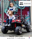 MEGA BUGGY 4X4 2x12V SPEED NEW DLA 2 DZIECI, MĘKKIE KOŁA, MIĘKKIE SIEDZENIA/S2588