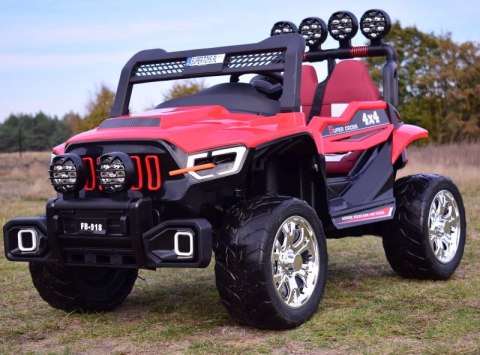 MEGA BUGGY SUPER CROSS 4X4, FUNKCJA BUJANIA, MIEKKIE KOŁA, MIĘKKIE SIEDZENIE/FB918