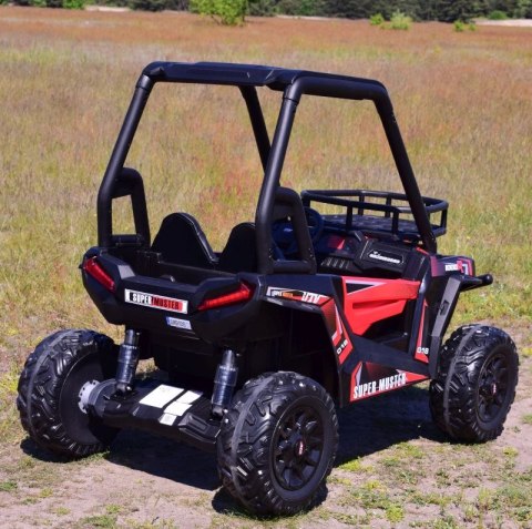 MEGA BUGGY UTV 24V SUPER MUSTER, METALOWE AMORTYZATORY, 2X200W, SUPER MOC/JS360B