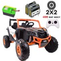 MEGA BUGGY UTV-MX DLA 2 DZIECI 2X200 W, 24V, SUPER MOC/XMX613