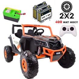 MEGA BUGGY UTV-MX DLA 2 DZIECI 2X200 W, 24V, SUPER MOC/XMX613