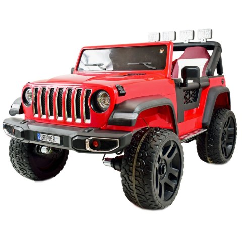 MEGA DZIP DLA 2 DZIECI, 4X4, FUNKCJA BUJANIA, AMORTYZATORY, KIERUNKOWSKAZY,KONTROLKI W KOKPICIE/LT518