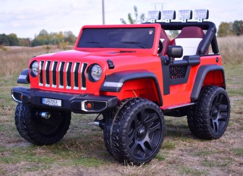 MEGA DZIP DLA 2 DZIECI, 4X4, FUNKCJA BUJANIA, AMORTYZATORY, KIERUNKOWSKAZY,KONTROLKI W KOKPICIE/LT518