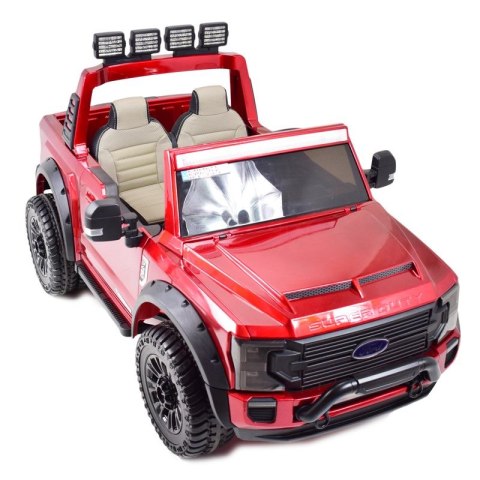 AUTO NA AKUMULATOR ORYGINALNY FORD SUPER DUTY 4X4,24V,LAKIER WALIZKA, PRZESUWANE SIEDZENIE/SX2088