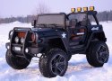 MEGA JEEP 4X4 Z REDUKTOREM NAPĘDU EXCLUSIVE 24 V, 480 WAT, WOLNY START,MIĘKKIE KOŁA /WXE1688-24V