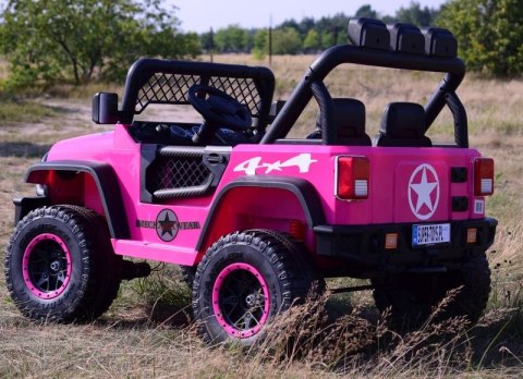 OLBRZYMI, SUPER MOCNY JEEP GEOLAND - 24V - 800 WAT, MIĘKKIE KOŁA, MIĘKKIE SIEDZENIE/BRD-2108