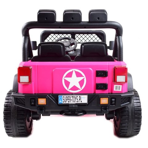 OLBRZYMI, SUPER MOCNY JEEP GEOLAND - 24V - 800 WAT, MIĘKKIE KOŁA, MIĘKKIE SIEDZENIE/BRD-2108