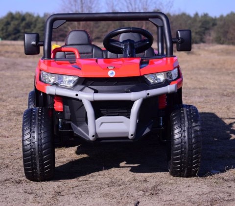 BUGGY 6 KOŁOWY DLA 2 DZIECI, ELEKTRYCZNA WYWROTKA, MIĘKKIE KOŁA, MIĘKKIE SIEDZENIE, 400 WAT/XMX623B