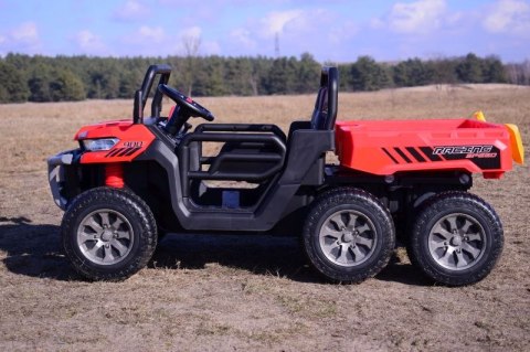 BUGGY 6 KOŁOWY DLA 2 DZIECI, ELEKTRYCZNA WYWROTKA, MIĘKKIE KOŁA, MIĘKKIE SIEDZENIE, 400 WAT/XMX623B