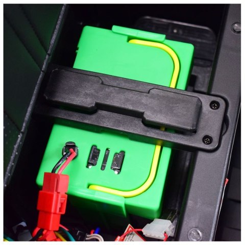 BUGGY 6 KOŁOWY DLA 2 DZIECI, ELEKTRYCZNA WYWROTKA, MIĘKKIE KOŁA, MIĘKKIE SIEDZENIE, 400 WAT/XMX623B