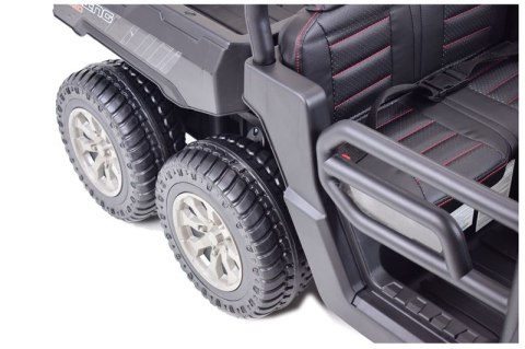 BUGGY 6 KOŁOWY DLA 2 DZIECI, ELEKTRYCZNA WYWROTKA, MIĘKKIE KOŁA, MIĘKKIE SIEDZENIE, 400 WAT/XMX623B