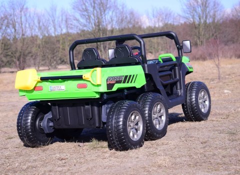 BUGGY 6 KOŁOWY DLA 2 DZIECI, ELEKTRYCZNA WYWROTKA, MIĘKKIE KOŁA, MIĘKKIE SIEDZENIE, 400 WAT/XMX623B