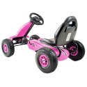 NAJNOWSZY GOKART NA PEDAŁY, KOŁA POMPOWANE, HAMULCE/G203
