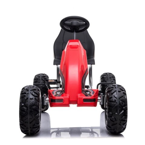 OLBRZYMI GOKART NA PEDAŁY, POMPOWANE KOŁA, PRZESUWANE SIEDZENIE,DO 100 KG/B012