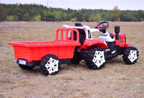 TRAKTOR NA AKUMULATOR Z PRZYCZEPĄ, MIĘKKIE SIEDZENIE,/HSD6601