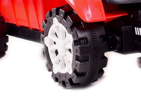 TRAKTOR NA AKUMULATOR Z PRZYCZEPĄ, MIĘKKIE SIEDZENIE,/HSD6601