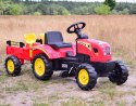 TRAKTOR NA PEDAŁY Z PRZYCZEPĄ I AKCESORIAMI/TR3001