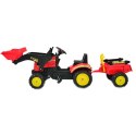 TRAKTOR NA PEDAŁY Z PRZYCZEPĄ I ŁYŻKĄ /TR3005