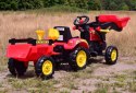 TRAKTOR NA PEDAŁY Z PRZYCZEPĄ I ŁYŻKĄ /TR3005