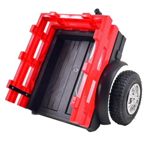 MEGA TRAKTOR LARGE Z PRZYCZEPĄ, POMPOWANE KOŁA, PILOT, FUNKCJA BUJANIA/SH6688