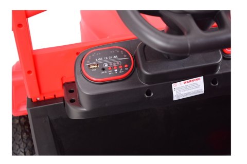 MEGA TRAKTOR LARGE Z PRZYCZEPĄ, POMPOWANE KOŁA, PILOT, FUNKCJA BUJANIA/SH6688