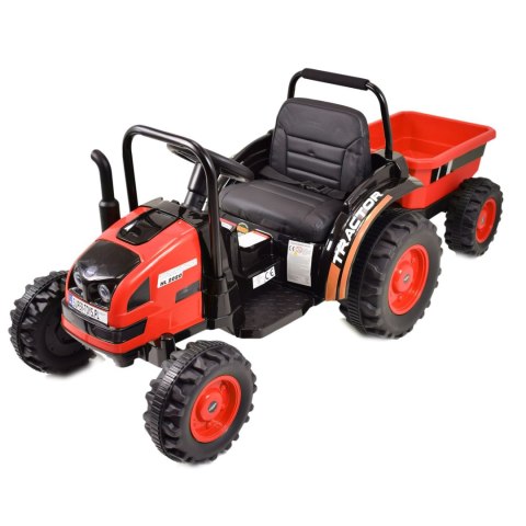 MEGA TRAKTOR Z PRZYCZEPĄ. MIĘKKIE SIEDZENIE, PILOT, RADIO FM/HL388