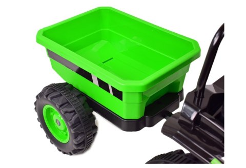 MEGA TRAKTOR Z PRZYCZEPĄ. MIĘKKIE SIEDZENIE, PILOT, RADIO FM/HL388