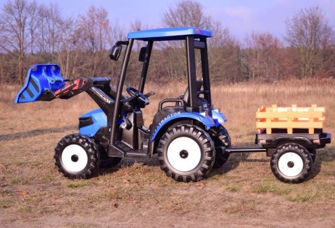 OLBRZYMI TRAKTOR NA AKUMULATOR Z PRZYCZEPĄ 12 V, 240W, PILOT/JS-3158B-12V