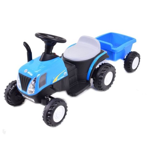 TRAKTOR NA AKUMULATOR NEW HOLLAND12V, 2 SILNIKI, 2 AKUMULATORY/A009