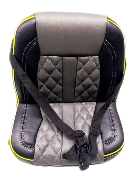 WIELKI TRAKTOR NA AKUMULATOR Z PRZYCZEPĄ, MIĘKKIE KOŁA, MIĘKKIE SIEDZENIE/BDM0925