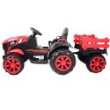 WIELKI TRAKTOR NA AKUMULATOR Z PRZYCZEPĄ "POWER 06", MIĘKKIE SIEDZENIE/WH-777