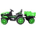 WIELKI TRAKTOR NA AKUMULATOR Z PRZYCZEPĄ "POWER 06", MIĘKKIE SIEDZENIE/WH-777