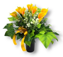 BUKIET KALIE WKŁAD DO WAZONU FLAKONU STROIK NA GRÓB CMENTARZ