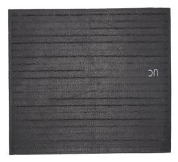 SOLIDNA WYCIERACZKA GUMOWA KOKOSOWA W PASKI ZEWNĘTRZNA POD DRZWI