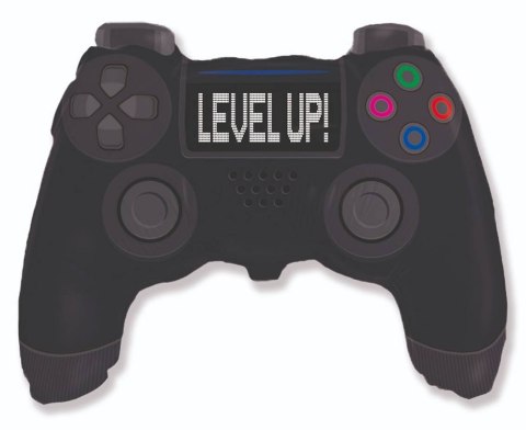 Balon Foliowy Level Up, Game Pad Kontroler, 62cm