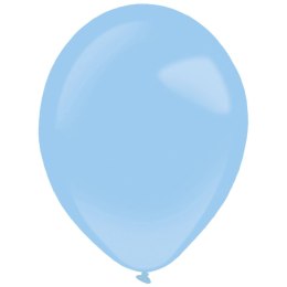 Balony lateksowe Niebieskie, Decorator Standard Pastel Blue, 12cm, 100 szt.