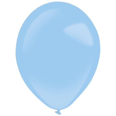 Balony lateksowe Niebieskie, Decorator Standard Pastel Blue, 12cm, 100 szt.