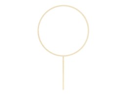 Topper drewniany Obręcz, 24,5 cm