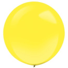 Balony lateksowe Żółte, Decorator Standard Yellow Sunshine, 61cm, 4 szt.
