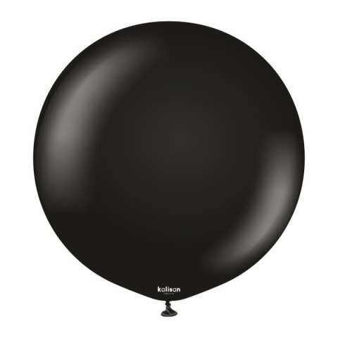 Balony lateksowe Black, czarne 60cm, 2 szt.