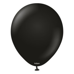 Balony lateksowe Black, czarne Kalisan 45cm, 1 szt.