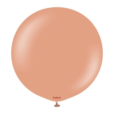 Balony lateksowe Clay Pink, różowy 45 cm, 1 szt.