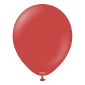 Balony lateksowe Kalisan Deep Red, czerwony 30 cm, 100 szt.