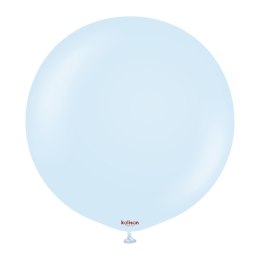 Balony lateksowe Kalisan Macaron Baby Blue, niebieski, 45 cm, 25 szt.