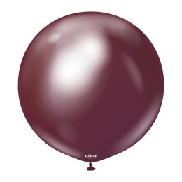 Balony lateksowe Mirror Burgundy, czerwony, 45 cm, 25 szt.