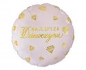 Balon foliowy Najlepsza Dziewczyna, 46cm